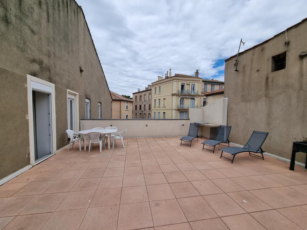T4- Terrasse 50M², Garage, Centre-Ville Narbonne Exterior photo